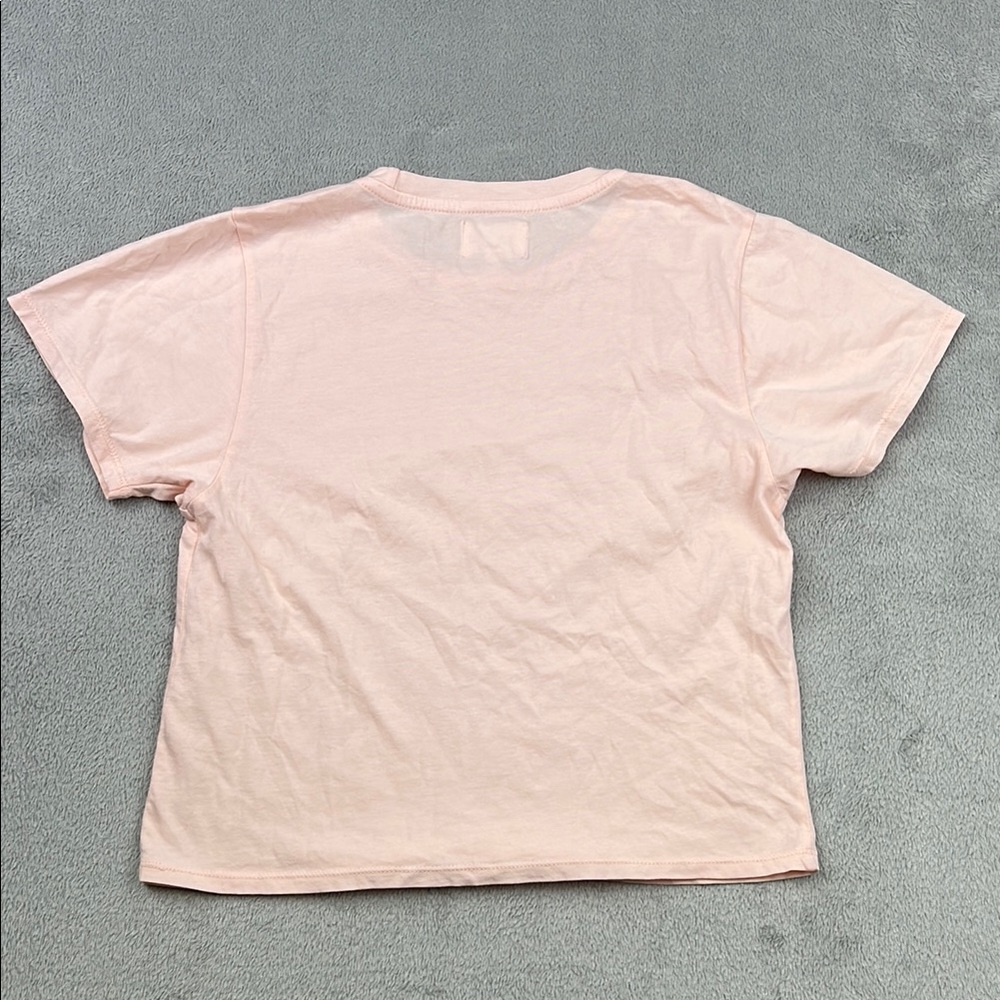 NWOT MATE the Label Shrunken Tee Pink Short Sleeve Tee - Picture 5 of 6